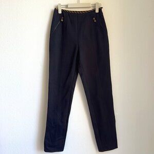 Fendi High Waisted Cropped Pants SZ 27 / Vintage Fendi Pants, Fendi Pants